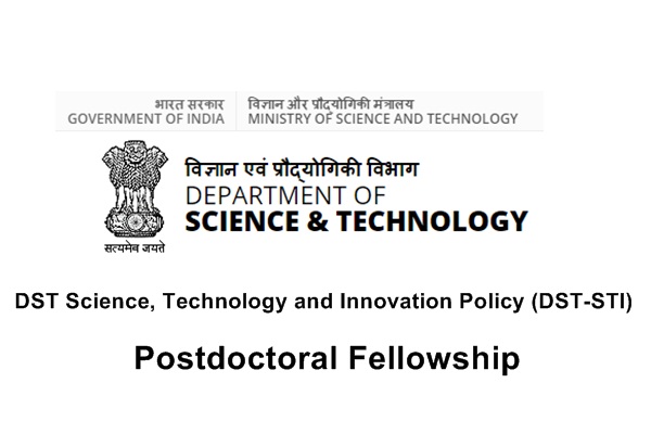 DST Science, Technology and Innovation Policy (DST-STI) Postdoctoral Fellowship