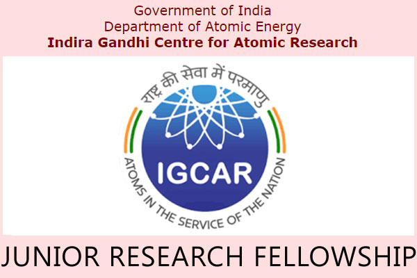 IGCAR Junior Research Fellowship