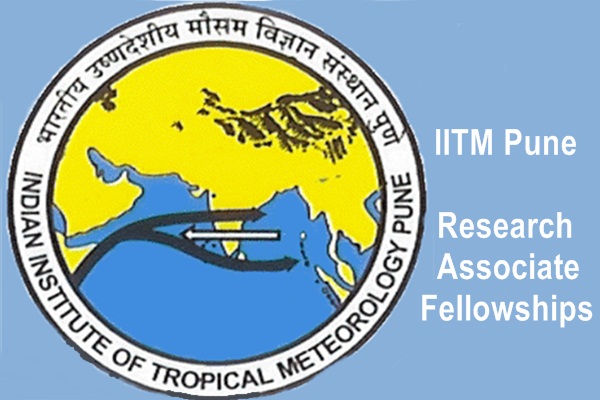 IITM Pune Research Associate Fellowship