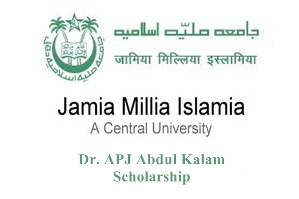 Jamia Millia Islamia (JMI) Dr. APJ Abdul Kalam Scholarship