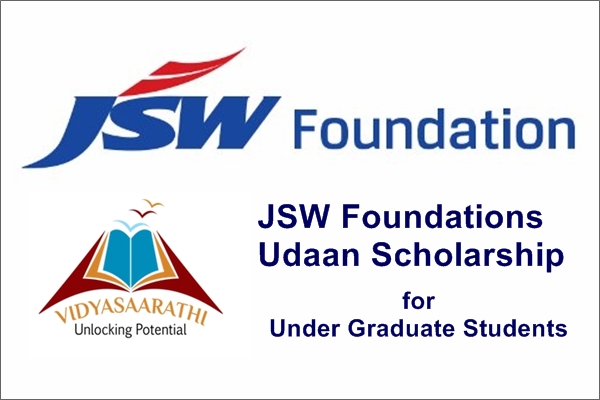 JSW Foundations Udaan Scholarship for Under Graduate Students