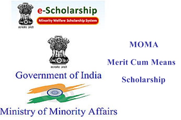 Moma Merit Cum Means Scholarship for Students of Minority Community