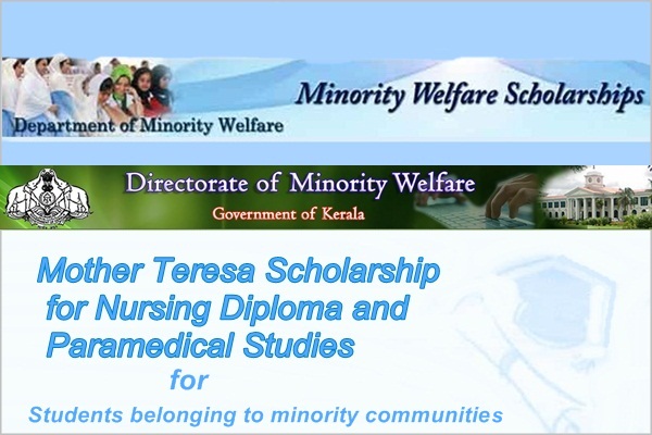Mother Teresa Scholarship for Nursing Diploma and Paramedical Studies