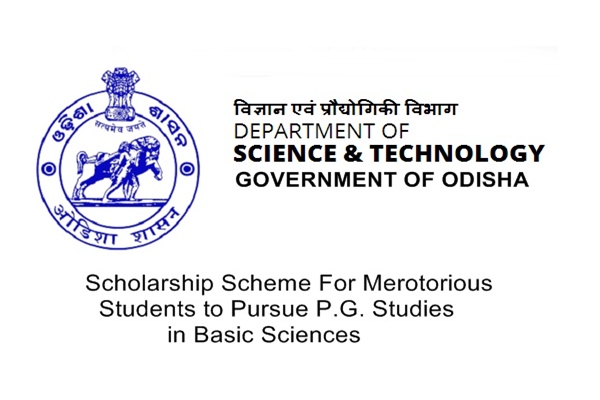 Government of Odisha Scholarship Scheme for PG Studies in Basic Science