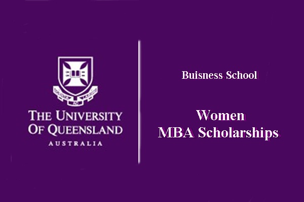 University of Queensland Australia Women MBA Scholarships