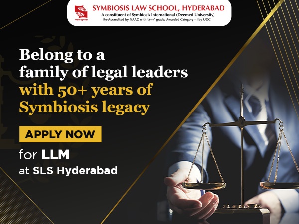 Symbiosis Law School, Hyderabad invites applications for LL.M. course via AIAT 2023