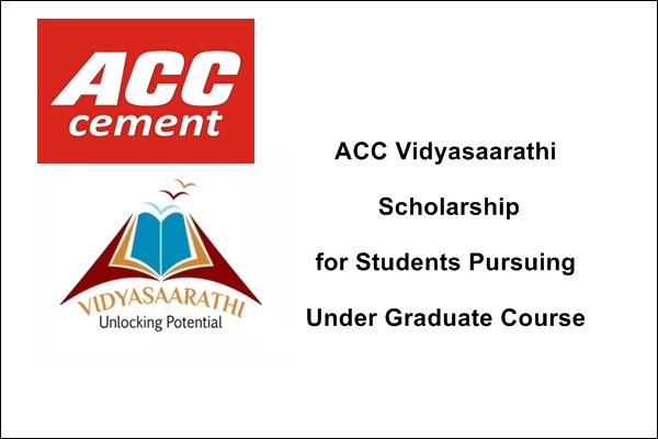 ACC Vidyasaarathi Scholarship for Students Pursuing Under Graduate Course