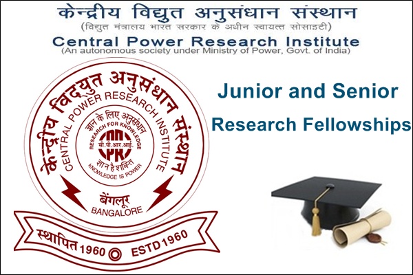 Central Power Research Institute (CPRI) Junior and Senior Research Fellowships Program