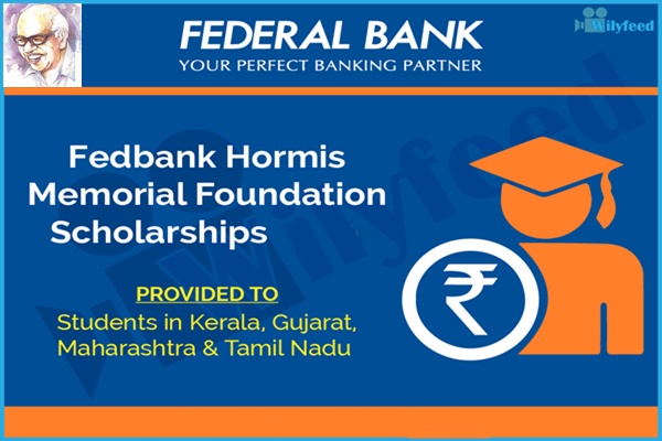 FedBank Hormis Memorial Foundation Scholarship