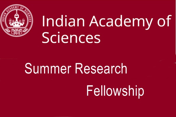 IAS Bangalore Summer Research Fellowship