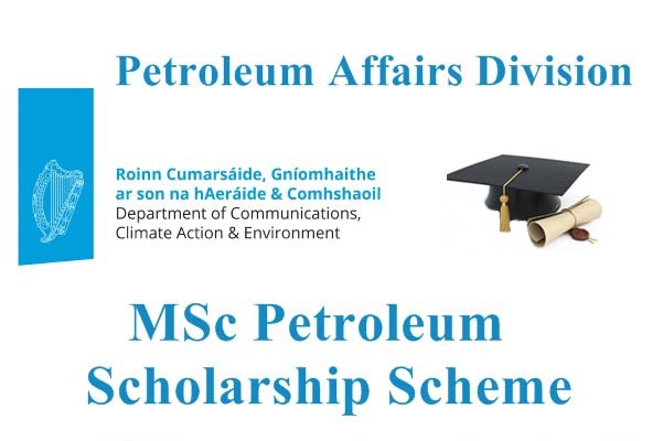 Department of Communications, Climate Action and Environment MSc Petroleum Scholarship Scheme