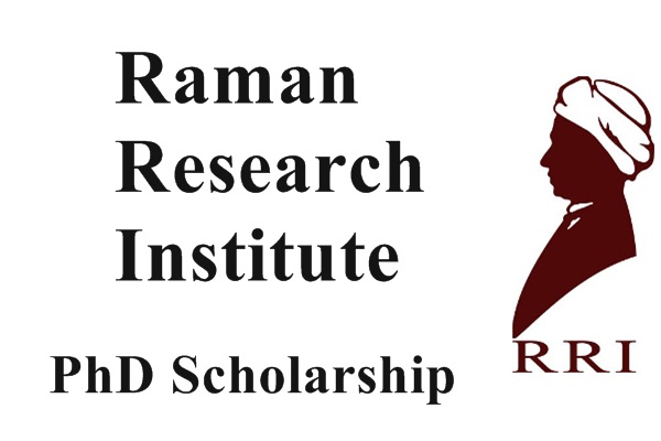 Raman Research Institute (RRI) PhD Scholarship