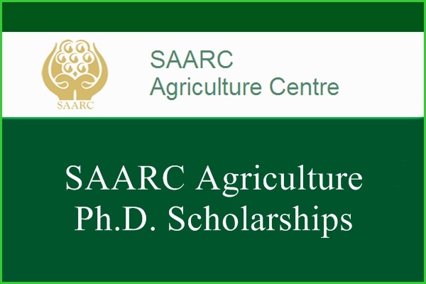 SAARC Agriculture Ph.D. Scholarships