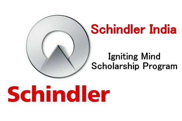 Schindler India Igniting Mind Scholarship Program