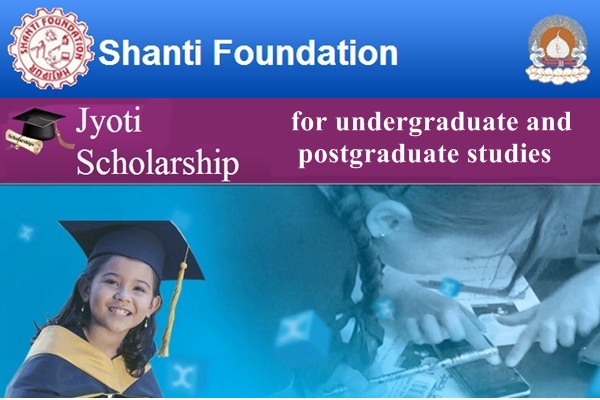 Shanti Foundation Jyoti Scholarship