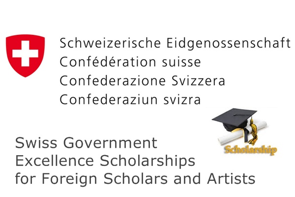 Swiss Government Excellence Scholarships for Foreign Scholars and Artists