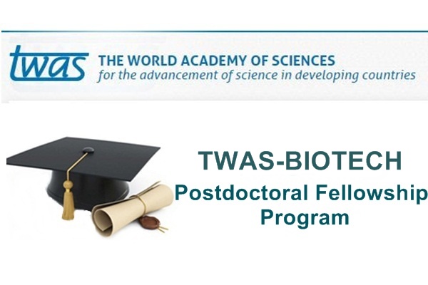 TWAS-BIOTECH Postdoctoral Fellowship Program