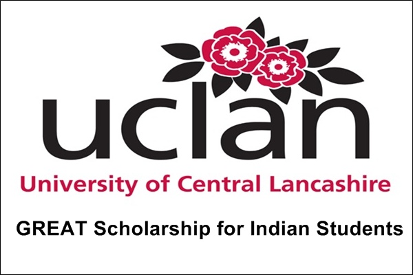 GREAT Scholarship for Indian Students at University of Central Lancashire UK