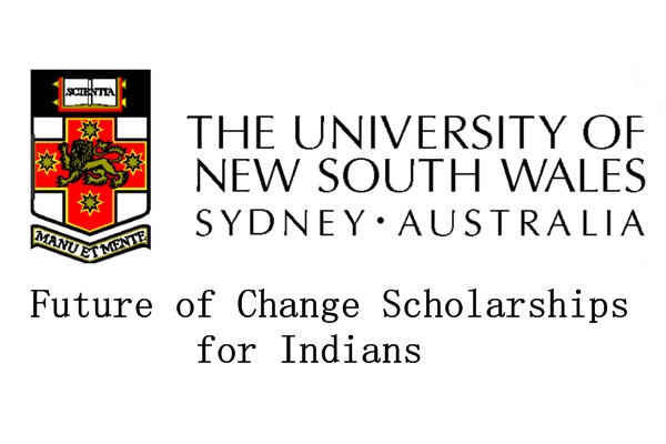 UNSW Future of Change Scholarships for Indians in Australia