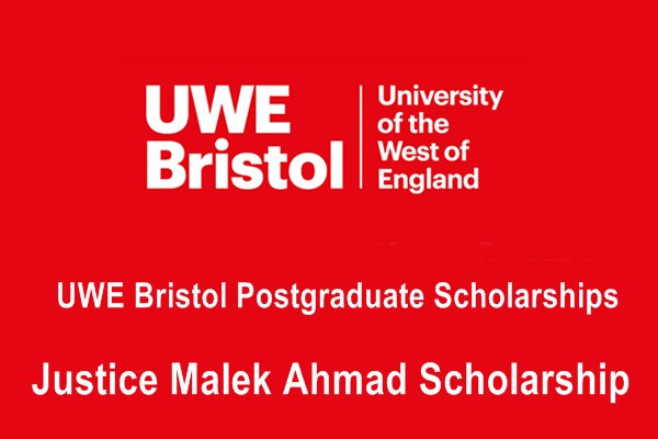 UWE Bristol Justice Malek Ahmad Scholarship